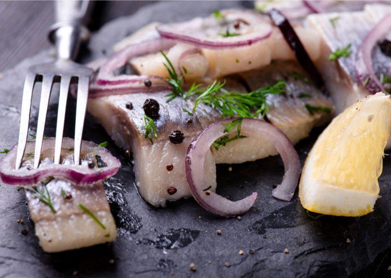 Shabbos Yisro Authentic Herring Kiddush