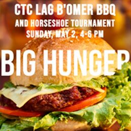 CTC Lag B’Omer BBQ & Horseshoe Tournament. Clown & Face Painting for Children.