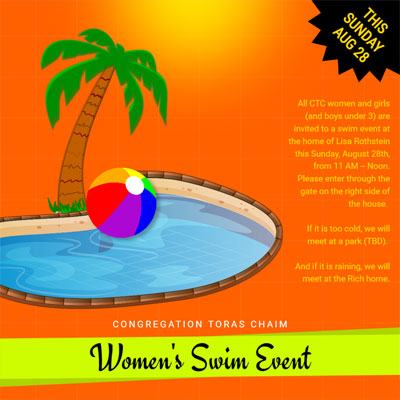 CTC Women’s Swim Event