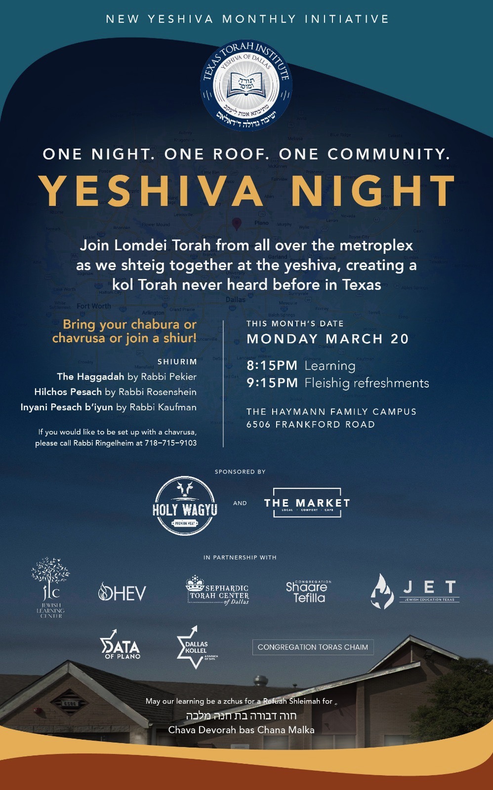 TTI Yeshiva Night – CONGREGATION TORAS CHAIM